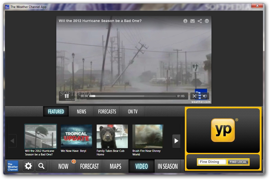 The weather channel app for windows 7 download pc